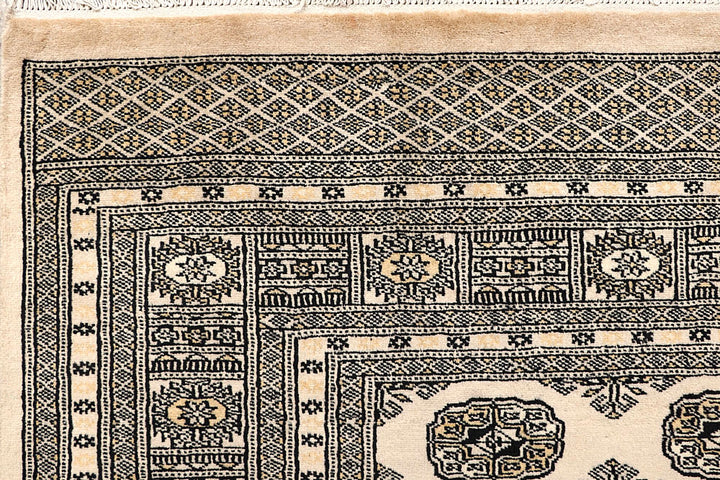 Bisque Bokhara 6' 1 x 9' 1 - No. 60231 - ALRUG Rug Store