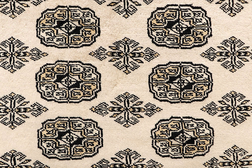 Bisque Bokhara 6' 1 x 9' 1 - No. 60231 - ALRUG Rug Store