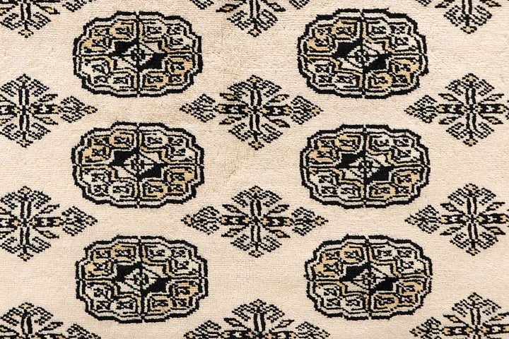 Bisque Bokhara 6' 1 x 9' 1 - No. 60231 - ALRUG Rug Store