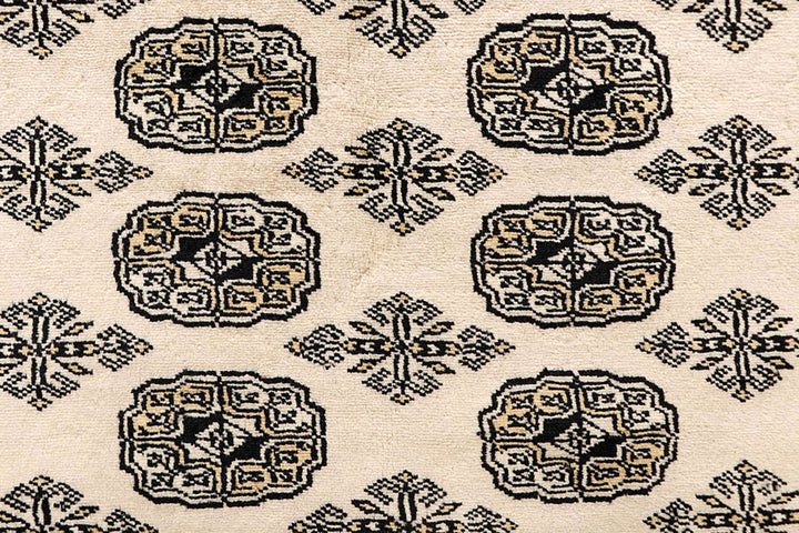 Bisque Bokhara 6'  1" x 9'  1" - No. QA74268