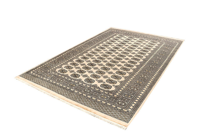 Bisque Bokhara 6' 1 x 9' 1 - No. 60231 - ALRUG Rug Store