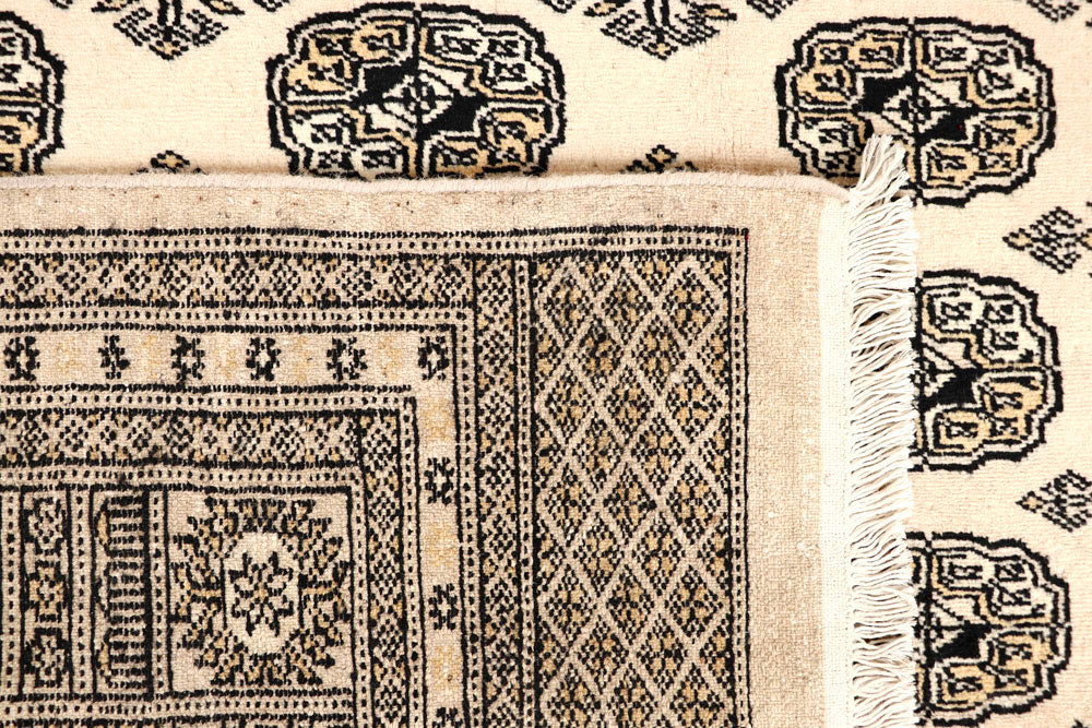 Bisque Bokhara 6' 1 x 9' 1 - No. 60231 - ALRUG Rug Store