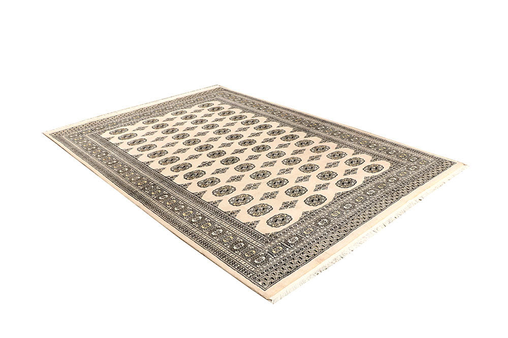 Bisque Bokhara 6' x 8' 7 - No. 60232 - ALRUG Rug Store