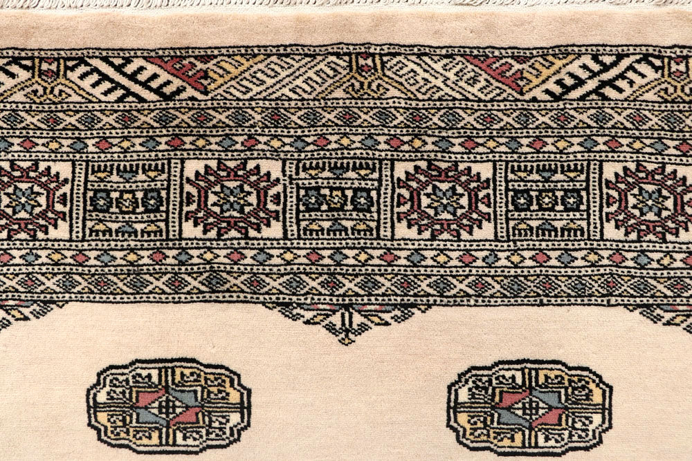 Bisque Bokhara 5' 11 x 8' 11 - No. 60234 - ALRUG Rug Store