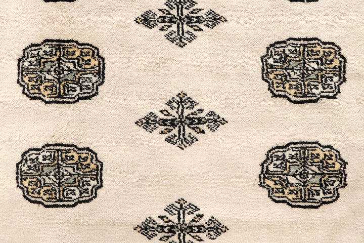 Bisque Bokhara 6' 4 x 8' 10 - No. 60235 - ALRUG Rug Store