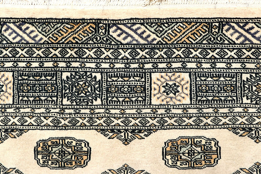 Bisque Bokhara 6' 2 x 8' 10 - No. 60236 - ALRUG Rug Store