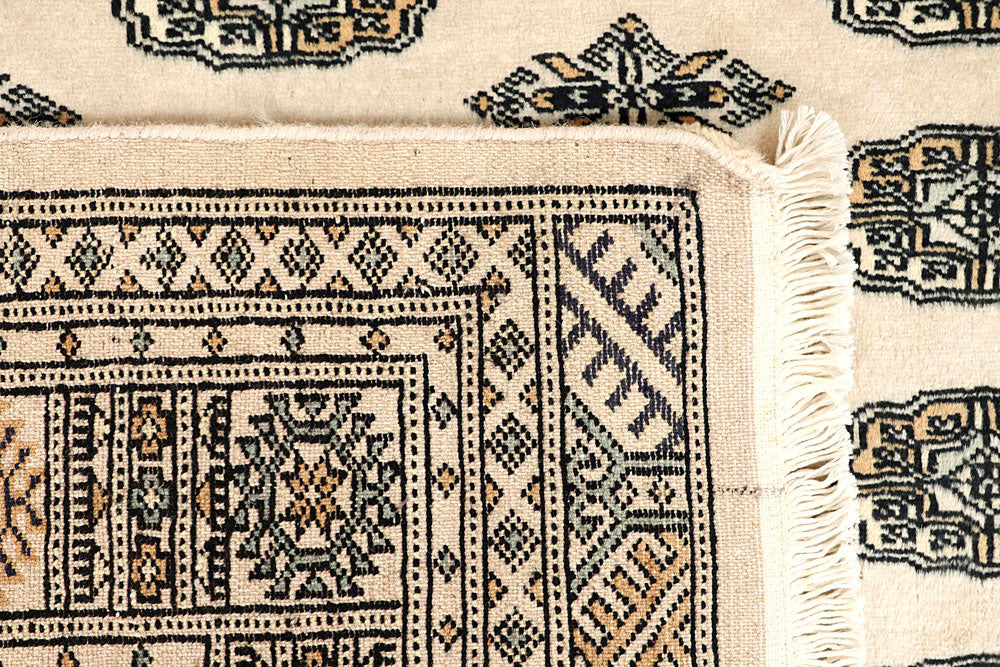 Bisque Bokhara 6' 2 x 8' 10 - No. 60236 - ALRUG Rug Store