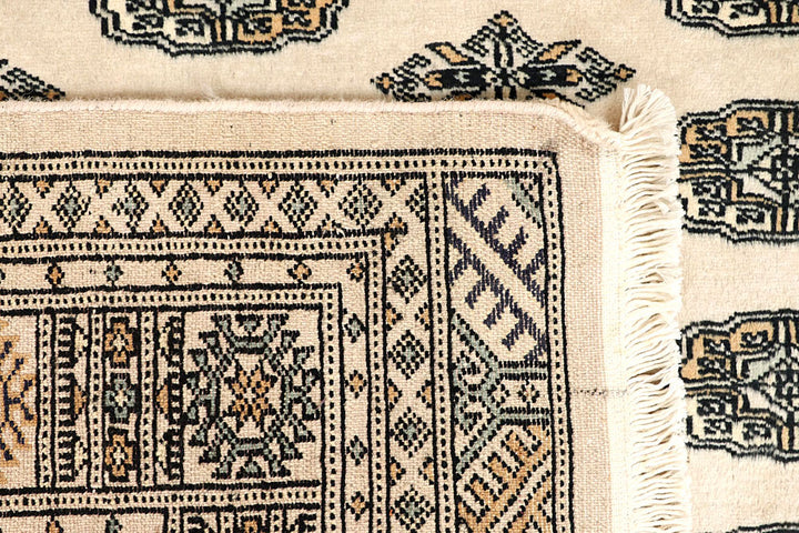 Bisque Bokhara 6' 2 x 8' 10 - No. 60236 - ALRUG Rug Store