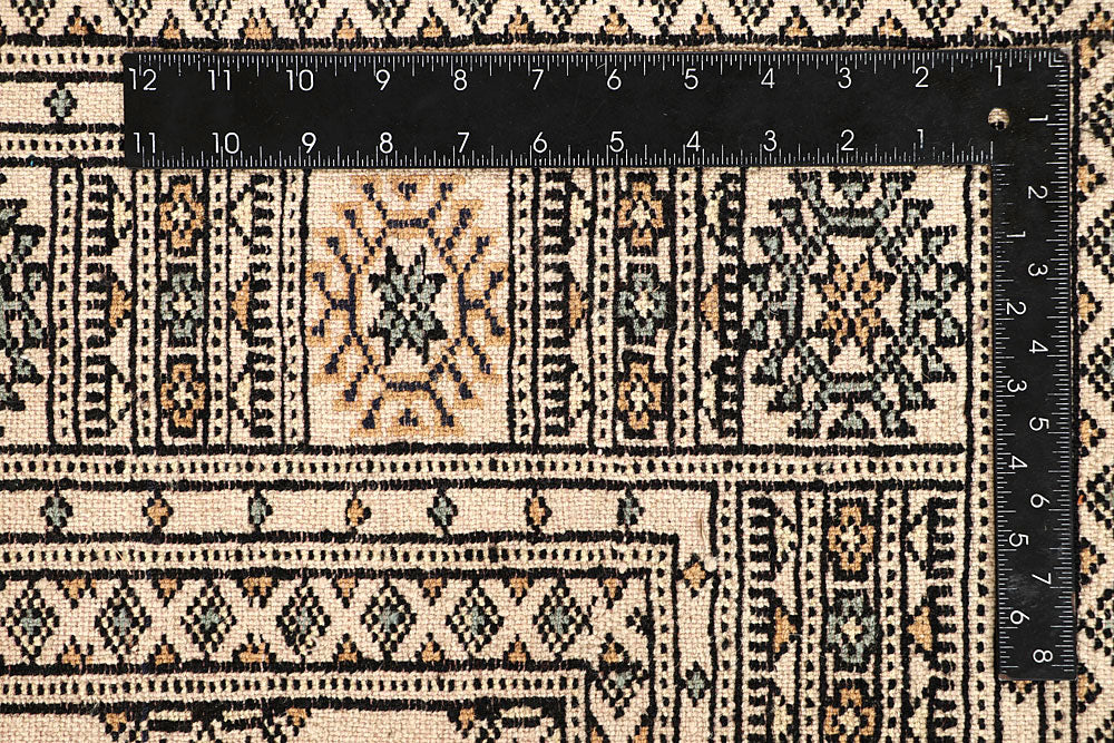 Bisque Bokhara 6' 2 x 8' 10 - No. 60236 - ALRUG Rug Store
