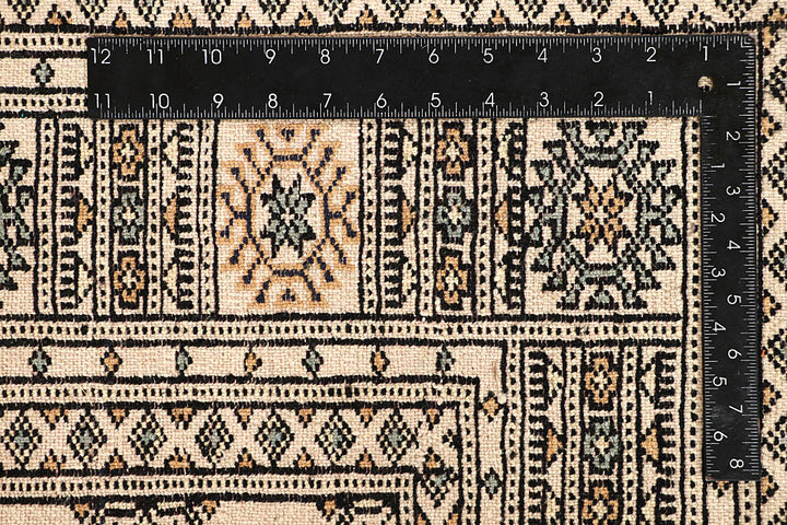 Bisque Bokhara 6' 2 x 8' 10 - No. 60236 - ALRUG Rug Store
