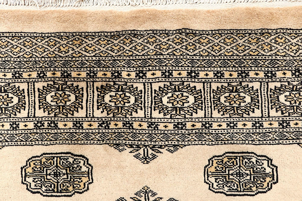 Bisque Bokhara 5' 11 x 8' 5 - No. 60237 - ALRUG Rug Store
