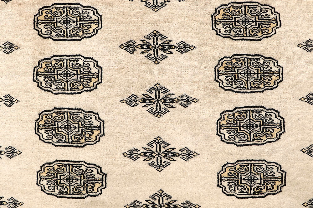 Bisque Bokhara 5' 11 x 8' 5 - No. 60237 - ALRUG Rug Store