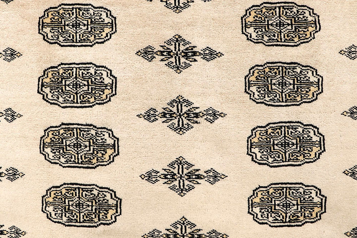 Bisque Bokhara 5' 11 x 8' 5 - No. 60237 - ALRUG Rug Store