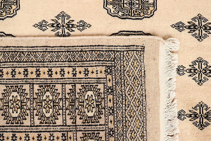 Bisque Bokhara 5' 11 x 8' 5 - No. 60237 - ALRUG Rug Store