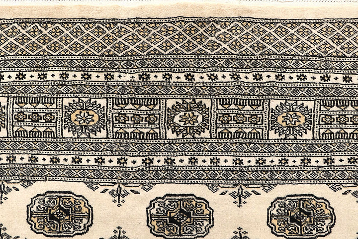 Cornsilk Bokhara 6' 1 x 8' 11 - No. 60238 - ALRUG Rug Store