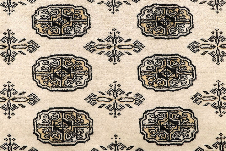 Cornsilk Bokhara 6' 1 x 8' 11 - No. 60238 - ALRUG Rug Store