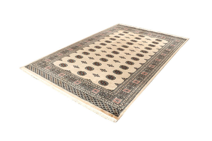 Bisque Bokhara 6' 1 x 9' 2 - No. 60239 - ALRUG Rug Store