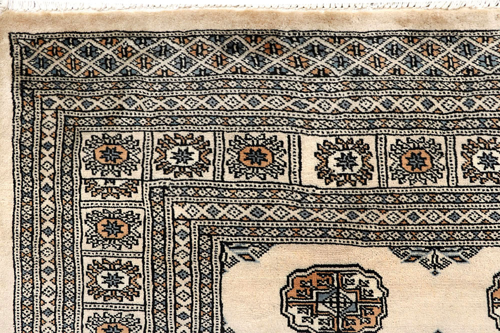 Blanched Almond Bokhara 6' x 9' 2 - No. 60240 - ALRUG Rug Store