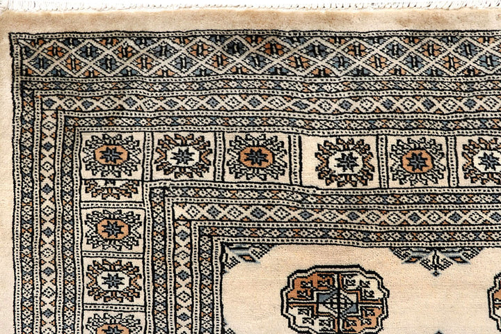 Blanched Almond Bokhara 6' x 9' 2 - No. 60240 - ALRUG Rug Store