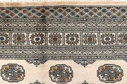 Blanched Almond Bokhara 6' x 9' 2 - No. 60240 - ALRUG Rug Store