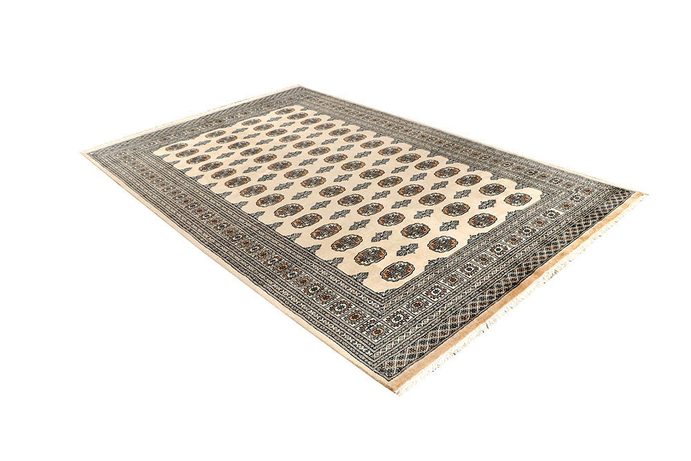 Blanched Almond Bokhara 6' x 9' 2 - No. 60240 - ALRUG Rug Store