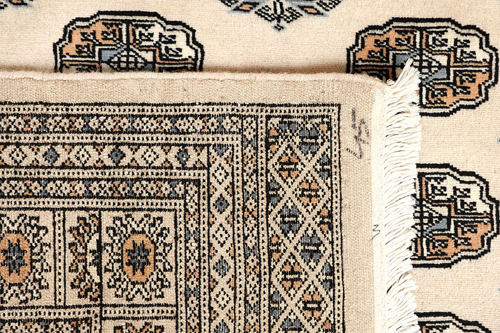 Blanched Almond Bokhara 6' x 9' 2 - No. 60240 - ALRUG Rug Store