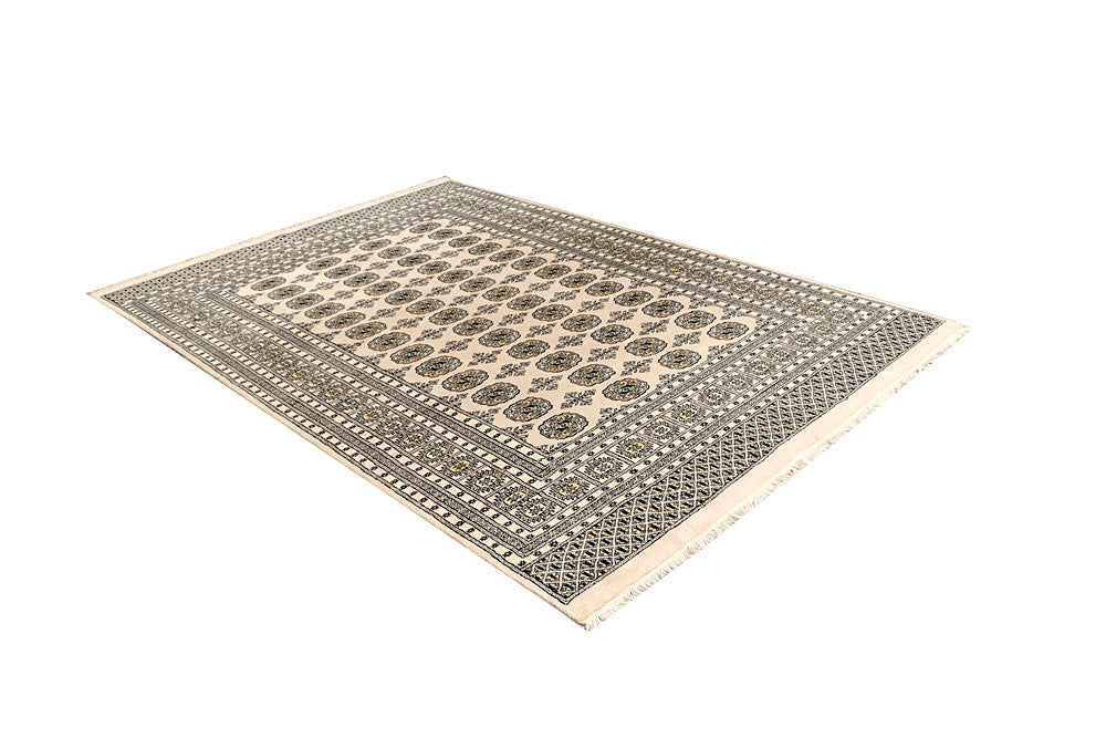 Bisque Bokhara 6' x 8' 8 - No. 60241 - ALRUG Rug Store