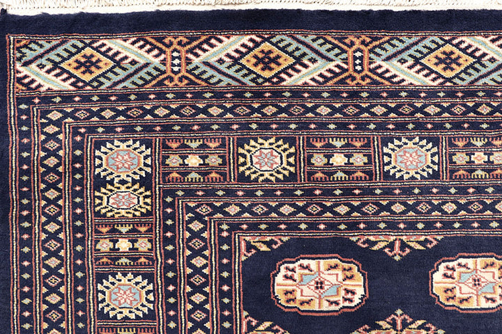 Midnight Blue Bokhara 6' x 8' 11 - No. 60242 - ALRUG Rug Store