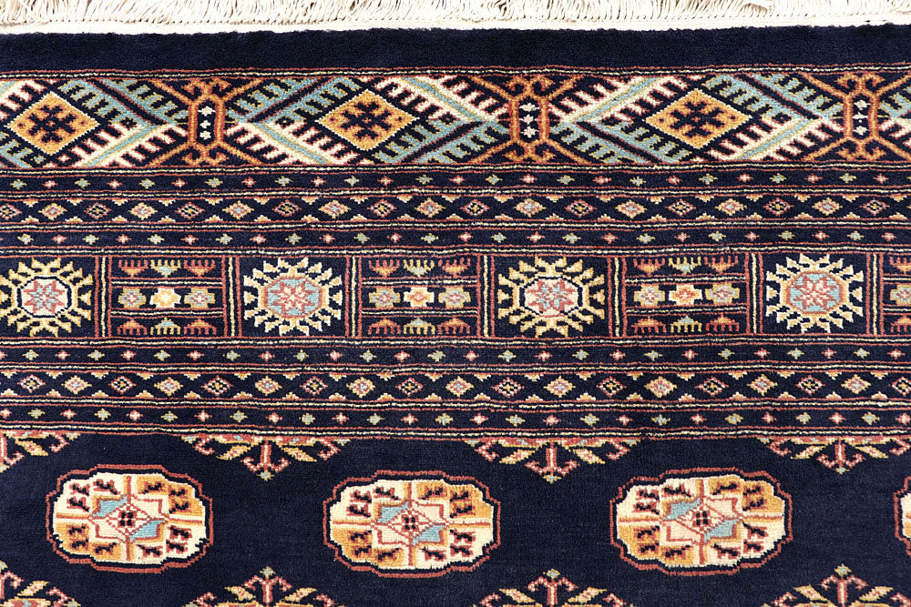 Midnight Blue Bokhara 6' x 8' 11 - No. 60242 - ALRUG Rug Store
