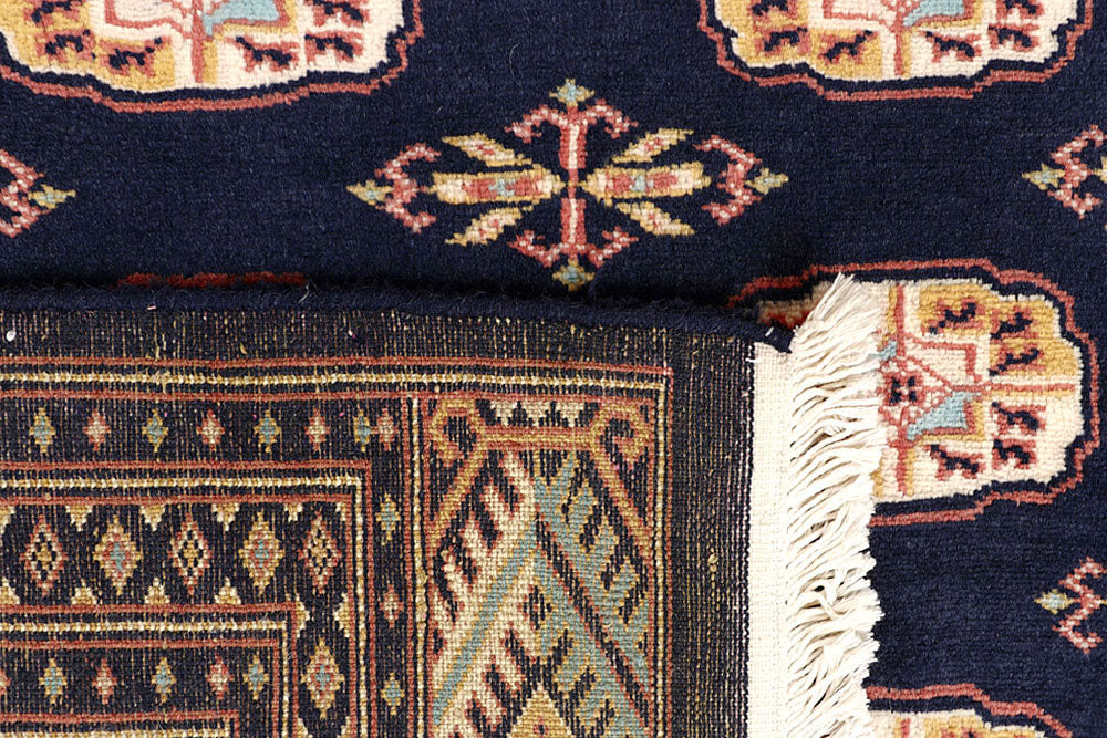 Midnight Blue Bokhara 6' x 8' 11 - No. 60242 - ALRUG Rug Store