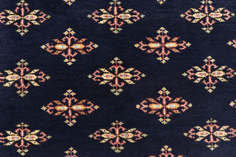 Midnight Blue Butterfly 6' x 9' 1 - No. 60243 - ALRUG Rug Store