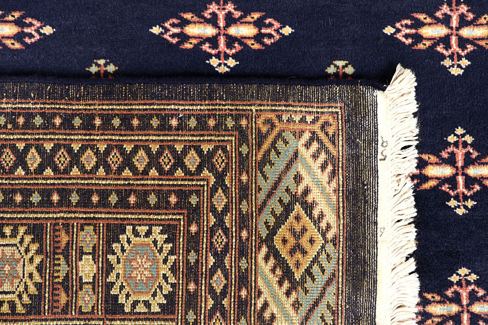 Midnight Blue Butterfly 6' x 9' 1 - No. 60243 - ALRUG Rug Store