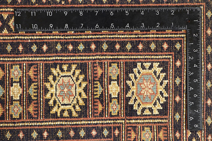 Midnight Blue Butterfly 6' x 9' 1 - No. 60243 - ALRUG Rug Store