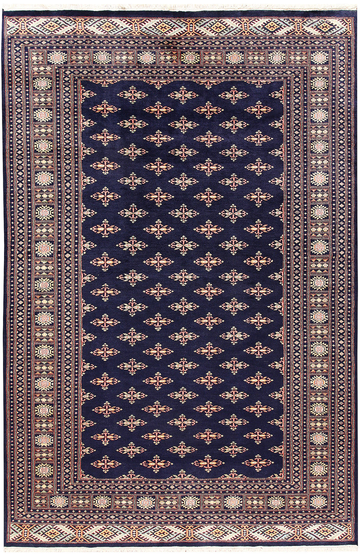 Midnight Blue Butterfly 6' x 9' 1 - No. 60243 - ALRUG Rug Store