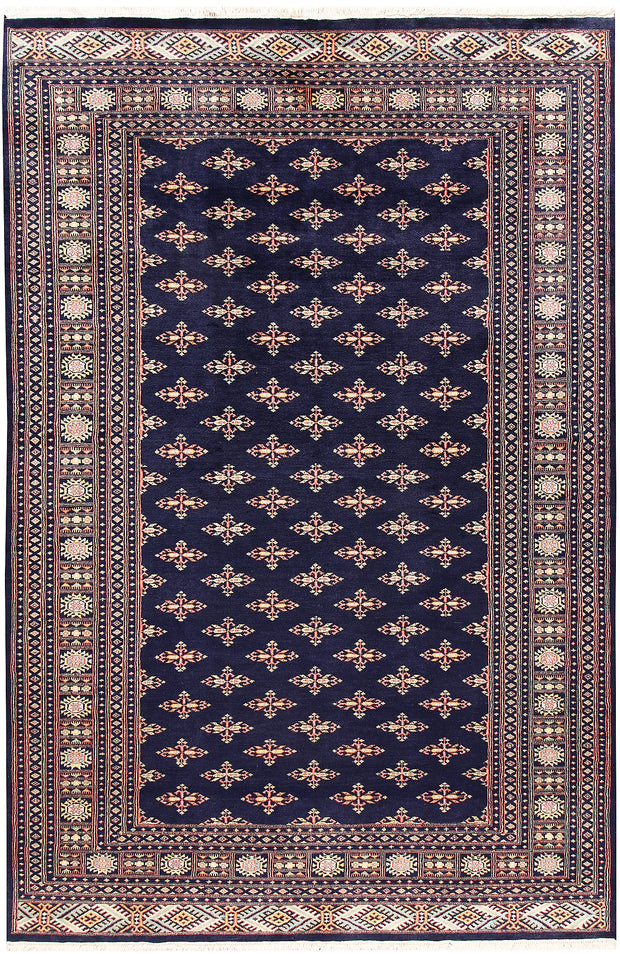 Midnight Blue Butterfly 6' x 9' 1 - No. 60243 - ALRUG Rug Store