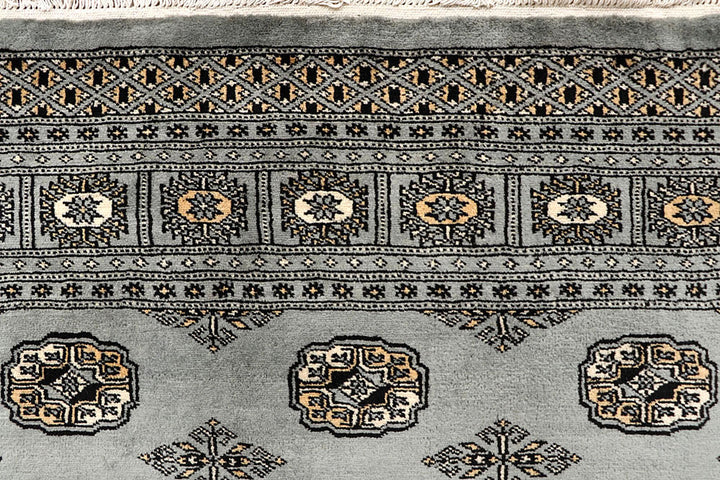 Silver Bokhara 6' x 9' - No. 60244 - ALRUG Rug Store