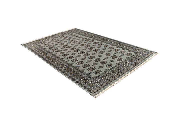 Silver Bokhara 6' x 9' - No. 60244 - ALRUG Rug Store