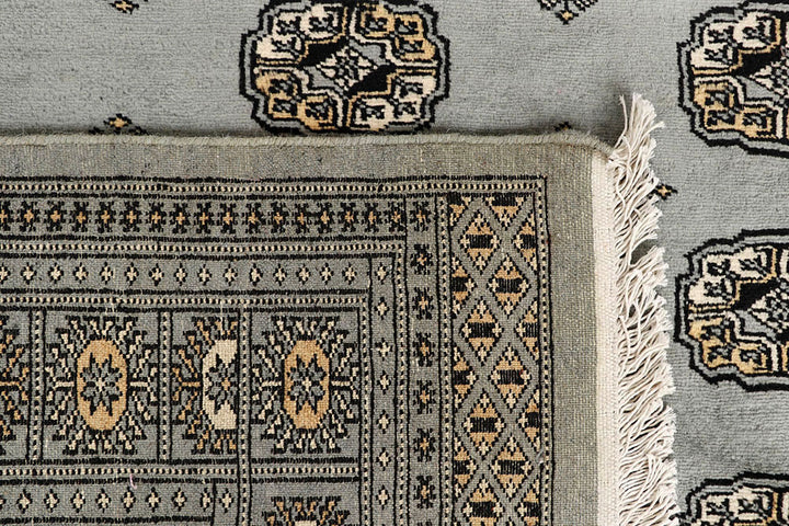 Silver Bokhara 6' x 9' - No. 60244 - ALRUG Rug Store