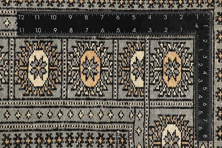 Silver Bokhara 6' x 9' - No. 60244 - ALRUG Rug Store