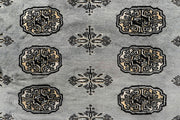 Silver Bokhara 6' x 9' 4 - No. 60245 - ALRUG Rug Store