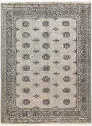 Silver Bokhara 6' 9 x 9' 1 - No. 60246 - ALRUG Rug Store