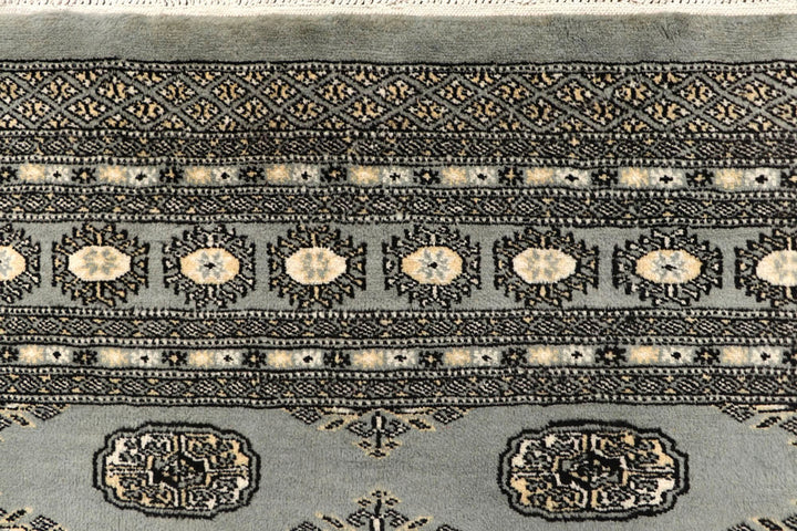 Silver Bokhara 6' 2 x 8' 5 - No. 60247 - ALRUG Rug Store