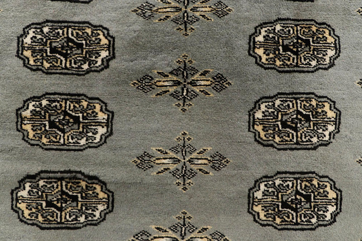 Silver Bokhara 6' 2 x 8' 5 - No. 60247 - ALRUG Rug Store