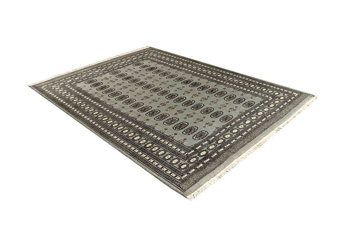 Silver Bokhara 6' 2 x 8' 5 - No. 60247 - ALRUG Rug Store