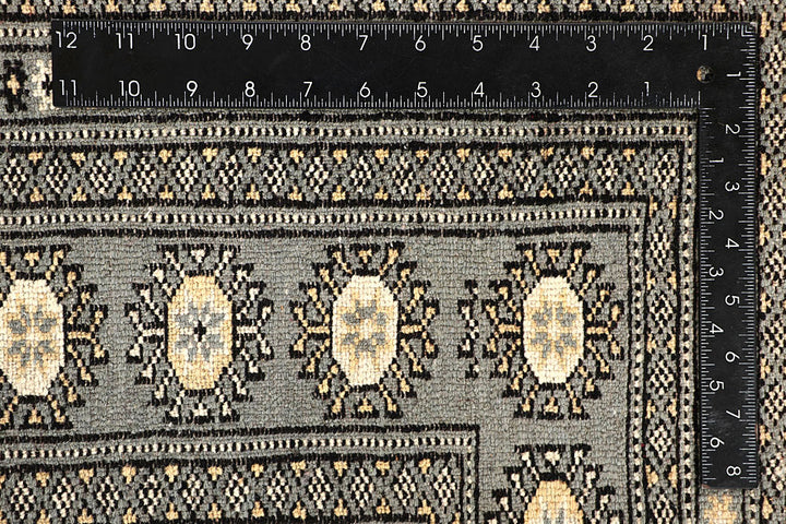 Silver Bokhara 6' 2 x 8' 5 - No. 60247 - ALRUG Rug Store