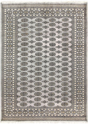 Silver Bokhara 6' 3 x 8' 8 - No. 60248 - ALRUG Rug Store