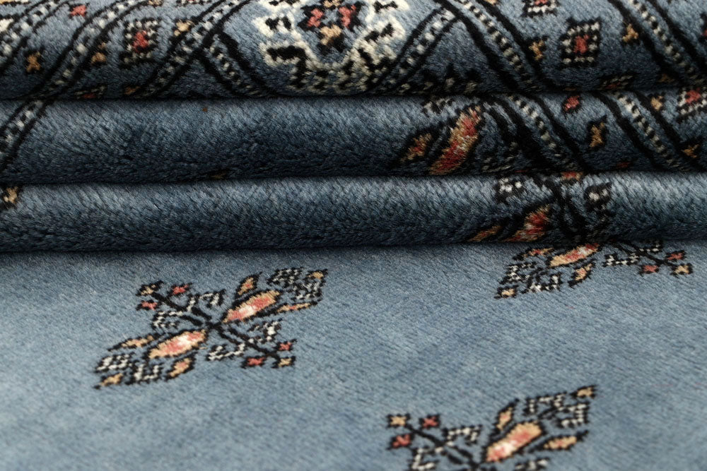 Light Slate Grey Butterfly 5' 9 x 8' 11 - No. 60252 - ALRUG Rug Store