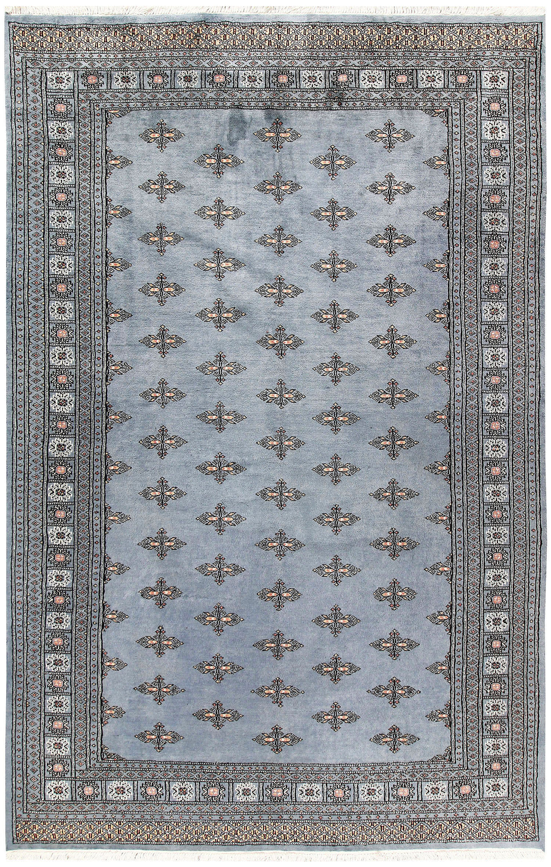 Light Slate Grey Butterfly 5' 9 x 8' 11 - No. 60252 - ALRUG Rug Store