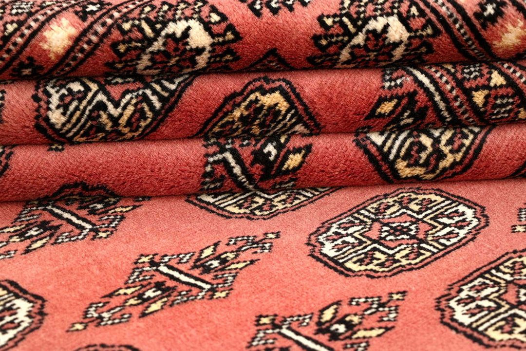 Light Coral Bokhara 6'  1" x 9'  5" - No. QA51301