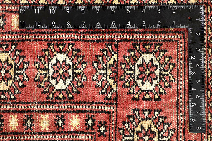 Light Coral Bokhara 6' 1 x 9' 5 - No. 60253 - ALRUG Rug Store